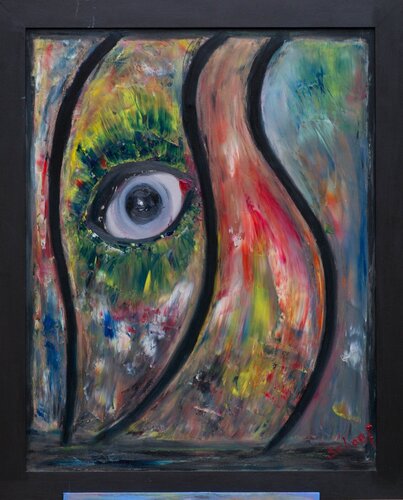 L'oeil by Dan Schaef, Painting for Sale on Singulart