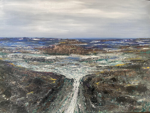 Vers le large... di Dan Schaef, Pittura in vendita su Singulart