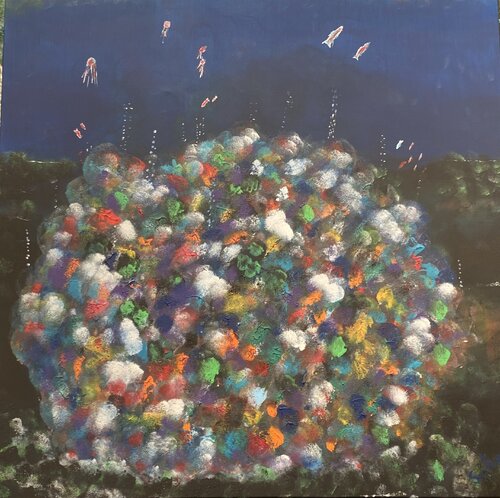 couleurs marines di Dan Schaef, Pittura in vendita su Singulart