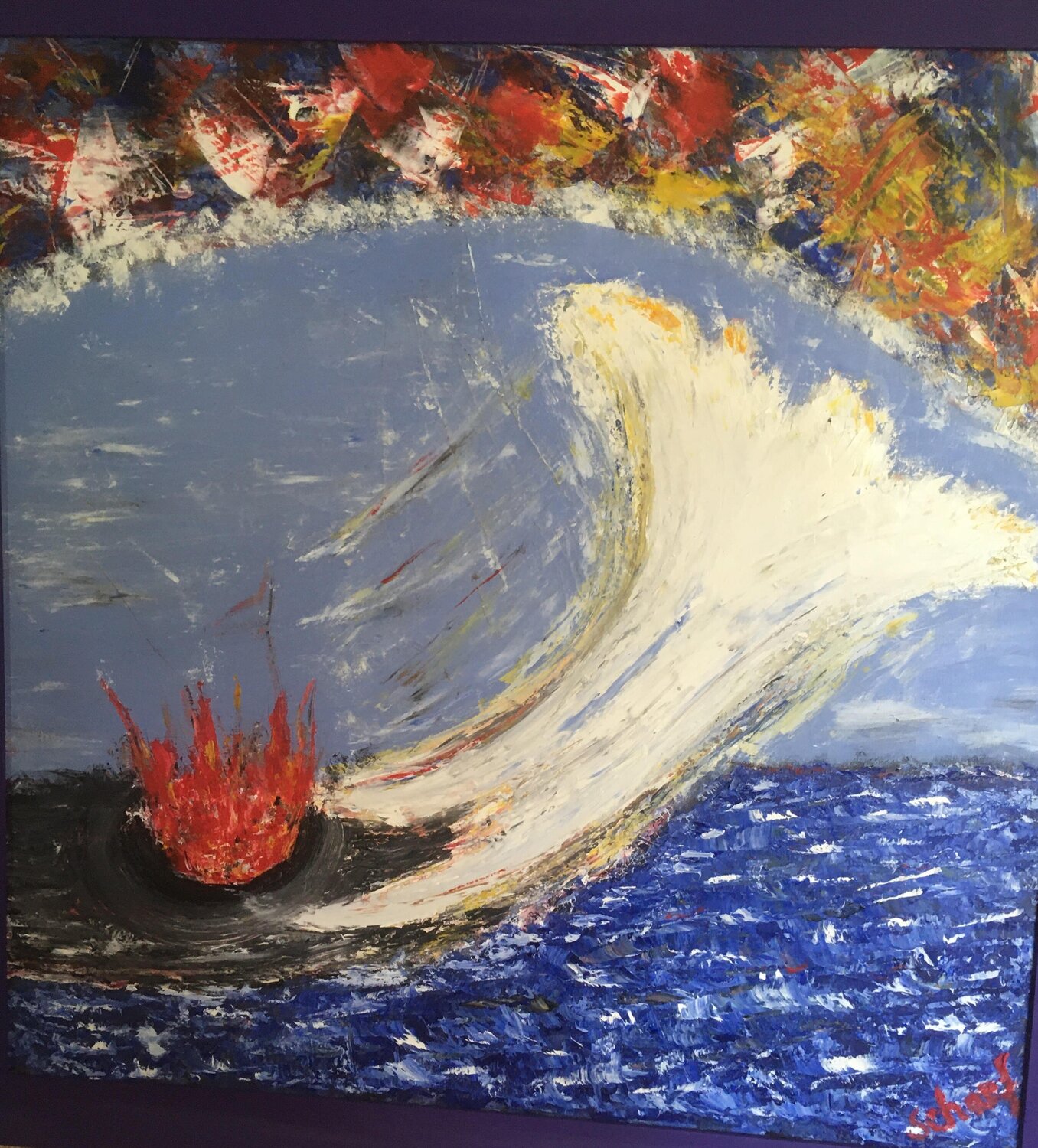 L'envol de l'âme Dan Schaef Pintura original en venta