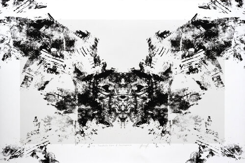 Rorschach's Mirror of Consciousness von Jana Lulovska, Digital kaufen auf Singulart