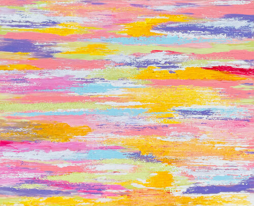 FIELDS OF HAPPINESS van Vesna Jogan, Schilderij te koop op Singulart