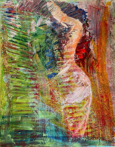 SHE- Shiluete di Vesna Jogan, Pittura in vendita su Singulart