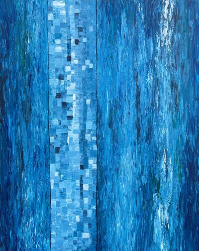 BETWEEN THE SEAS di Vesna Jogan, Pittura in vendita su Singulart