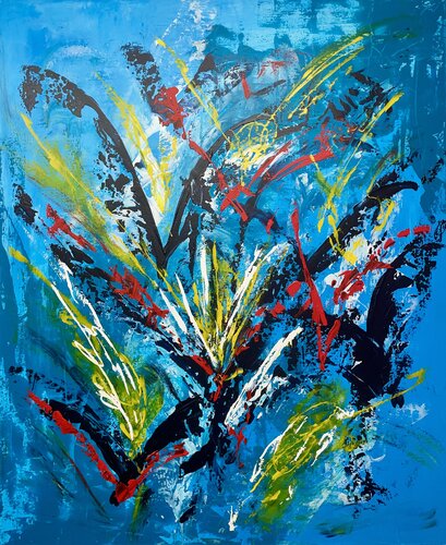 Baby you can fly par Vesna Jogan, Peinture en vente sur Singulart