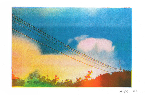 On the Wire by Chen Gao, Print for Sale on Singulart