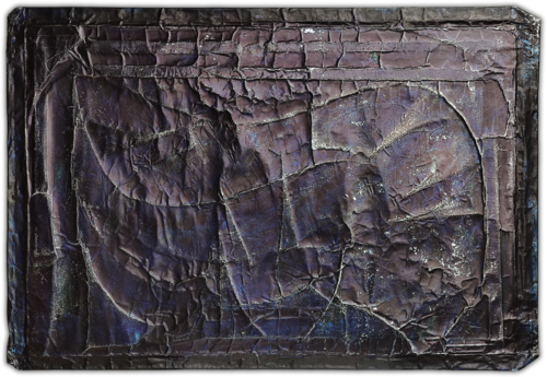 Mystery - Ancient Future (Black Blue) di Christoph Robausch, Pittura in vendita su Singulart