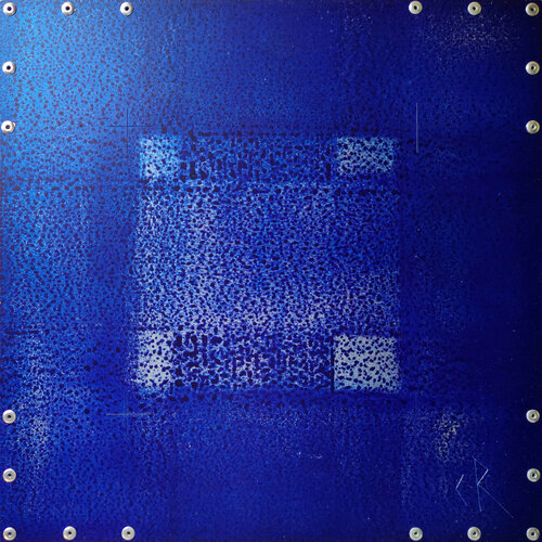 The Blue Square de Christoph Robausch, Pintura a la venta en Singulart