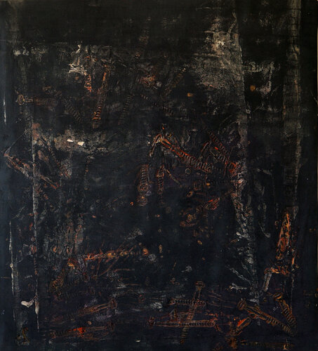 DRIVEN INTO BLACK di Christoph Robausch, Pittura in vendita su Singulart