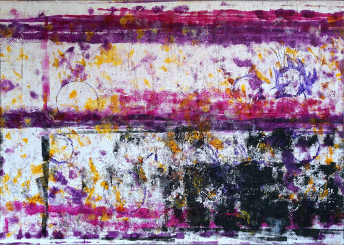 "TRACES OF MAKING ......." week 29-2018 van Christoph Robausch, Schilderij te koop op Singulart