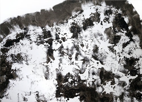 TRACES OF MAKING (UNBROKEN NIGHT) 11. December 2018" di Christoph Robausch, Pittura in vendita su Singulart