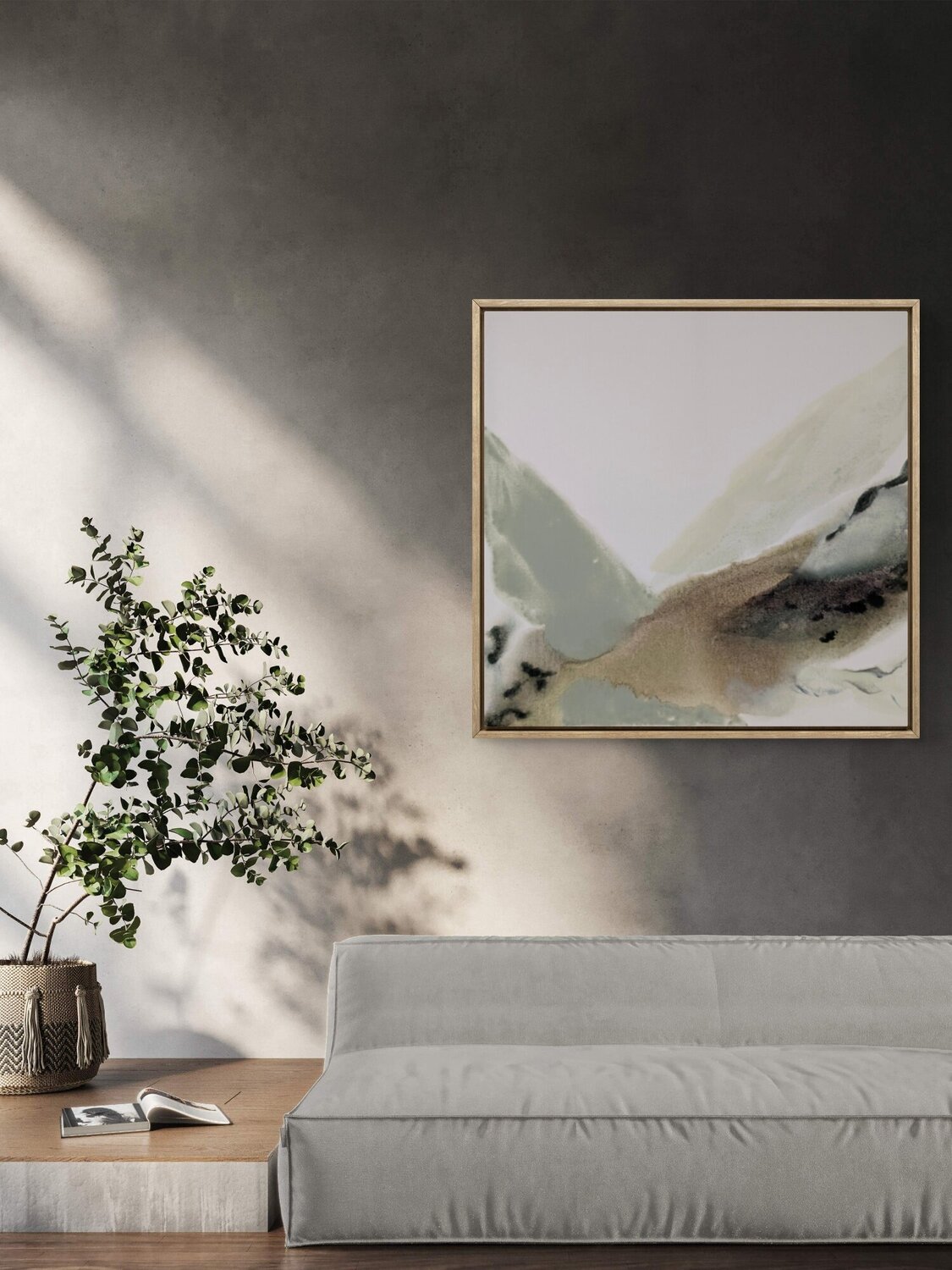Quiet Terrain I Jeanette Carroll Peinture originale à vendre