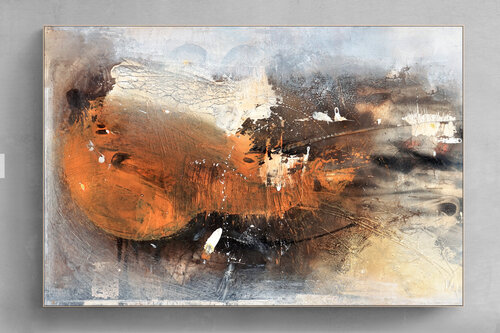 Golden Planar van Adriano Ribeiro, Schilderij te koop op Singulart