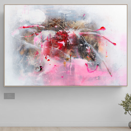 Rojo no More di Adriano Ribeiro, Pittura in vendita su Singulart