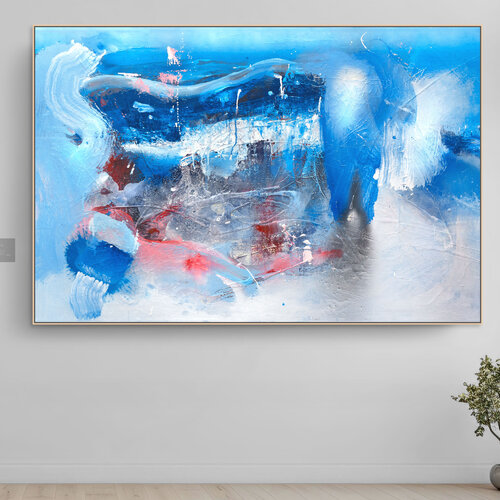 Oslo at Night van Adriano Ribeiro, Schilderij te koop op Singulart