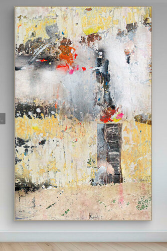 Earth Town van Adriano Ribeiro, Schilderij te koop op Singulart