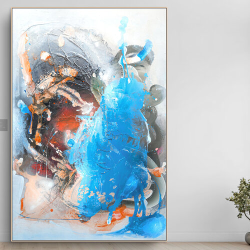 Night Galaxy van Adriano Ribeiro, Schilderij te koop op Singulart
