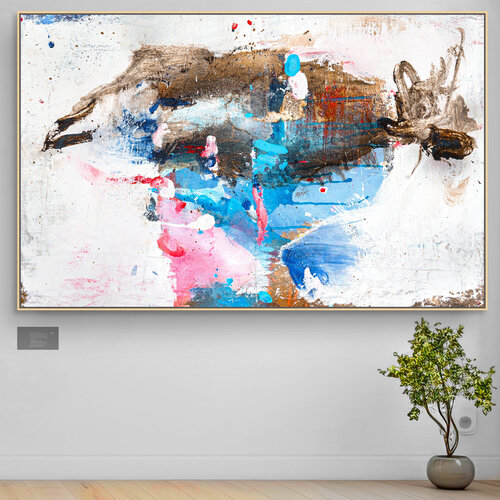 Lone Pachyderm van Adriano Ribeiro, Schilderij te koop op Singulart