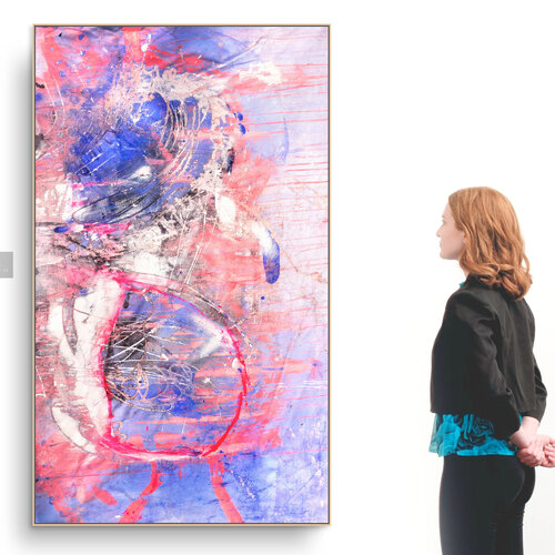 We Found The Astronaut van Adriano Ribeiro, Schilderij te koop op Singulart