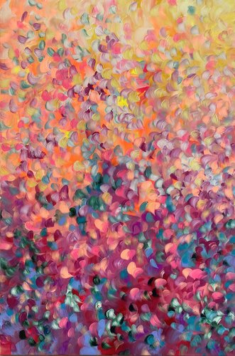 Sunset Garden van Katherine Spiller, Schilderij te koop op Singulart