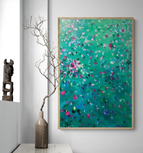 A Story in Petals van Katherine Spiller, Schilderij te koop op Singulart