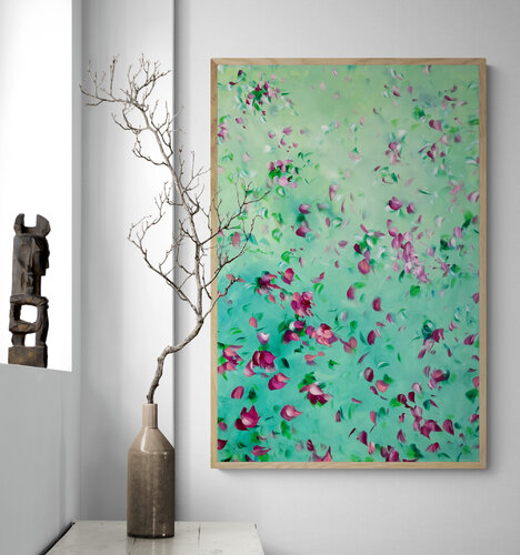 Petal Stories van Katherine Spiller, Schilderij te koop op Singulart