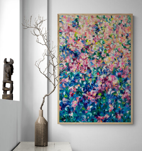 Blossoms and Light van Katherine Spiller, Schilderij te koop op Singulart