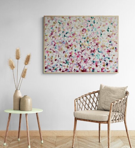 Petal Celebration van Katherine Spiller, Schilderij te koop op Singulart