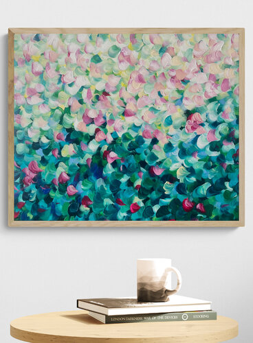 Crisp Morning Petals van Katherine Spiller, Schilderij te koop op Singulart