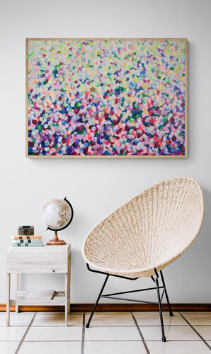 Where Petals Gather Together by Katherine Spiller, Painting for Sale on Singulart