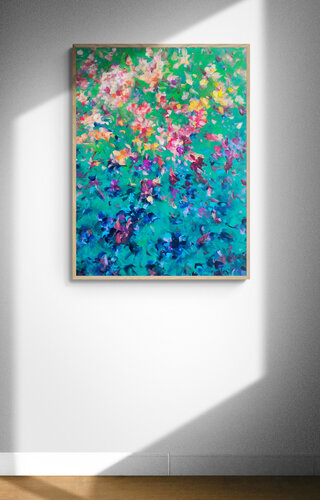 The Magic of the Garden by Katherine Spiller, 絵画 for Sale on Singulart