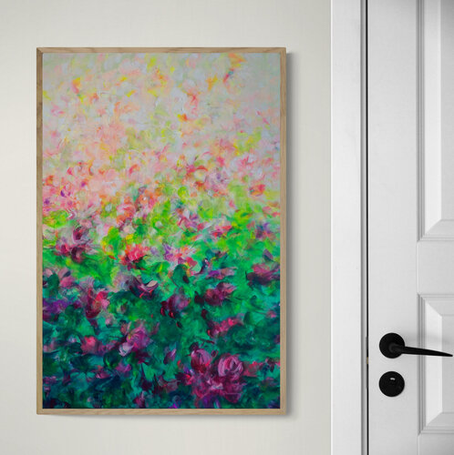 Falling into bloom by Katherine Spiller, Painting for Sale on Singulart