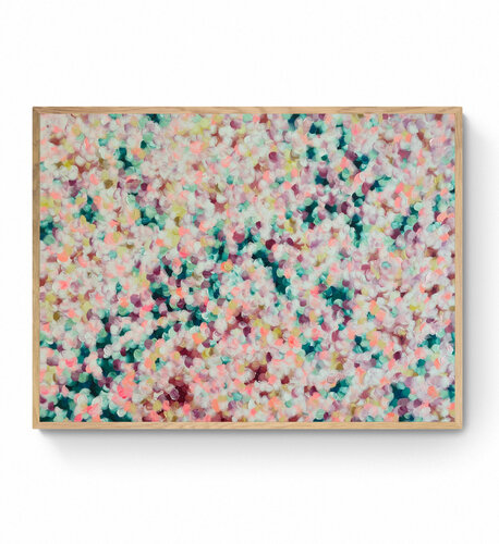 Peach and Cherry Blossoms by Katherine Spiller, 회화 for Sale on Singulart