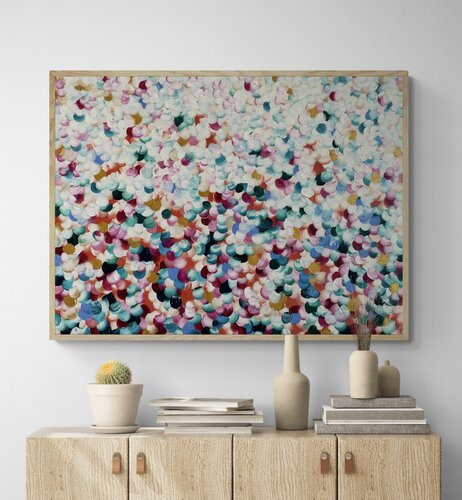 Hidden treasure in bloom van Katherine Spiller, Schilderij te koop op Singulart