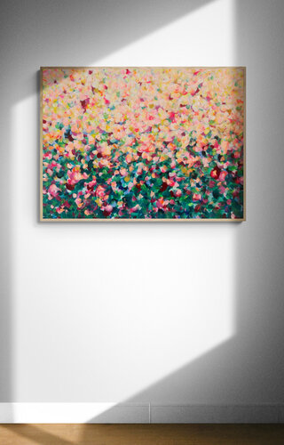 Sunshine Petals di Katherine Spiller, Pittura in vendita su Singulart
