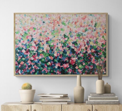 Love Blooms by Katherine Spiller, Painting for Sale on Singulart