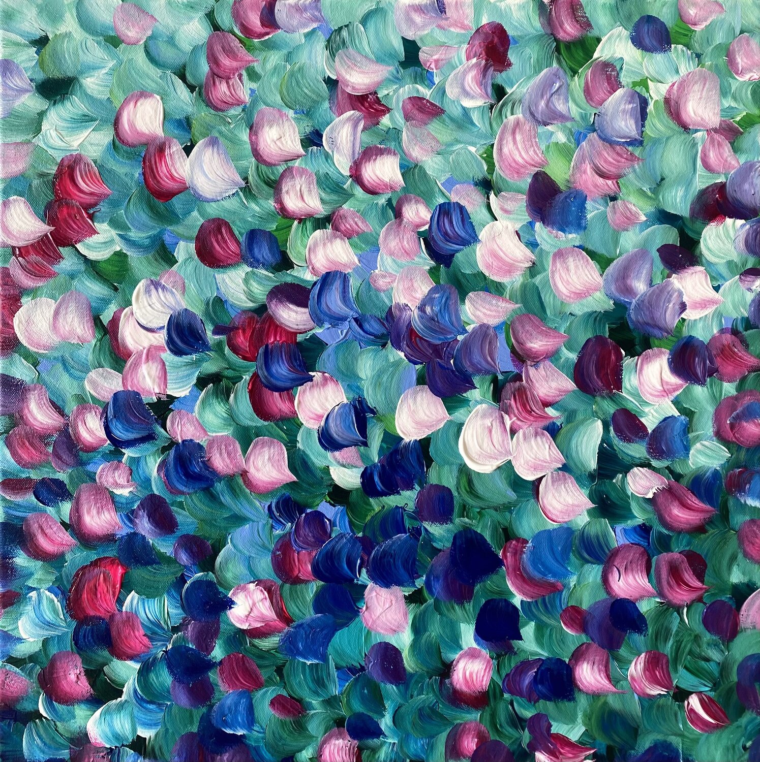 Roses and Bluebells Katherine Spiller