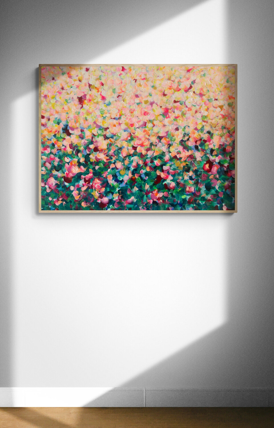 Sunshine Petals Katherine Spiller Dipinto originale in vendita