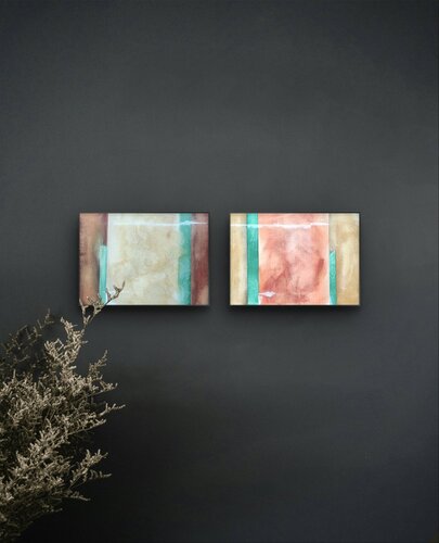 N. 077/00 e N. 078/00 di Cristiano Bonolo, Pittura in vendita su Singulart