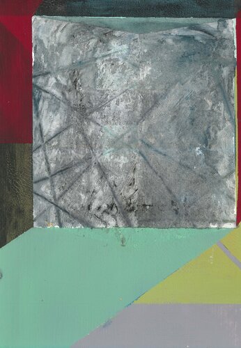 Structure.Cube par Volodymyr Belyakovych, Peinture en vente sur Singulart