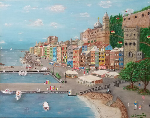Porto Venere di Ted Connolly, Pittura in vendita su Singulart