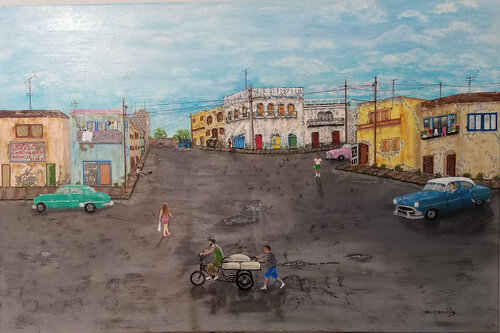 Streets of Cuba von Ted Connolly, Malerei kaufen auf Singulart
