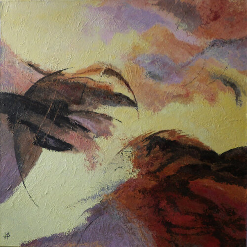 Entredeux van J-Claude Bernard, Schilderij te koop op Singulart