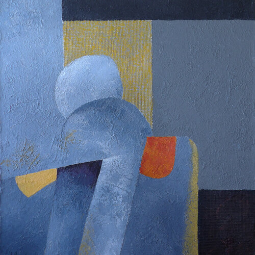 Les fenêtres 57 by J-Claude Bernard, 油畫 for Sale on Singulart