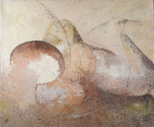 Entravée by J-Claude Bernard, Painting for Sale on Singulart