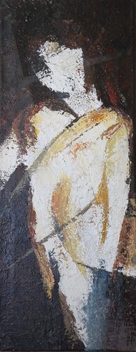 Deux sœurs 2 van J-Claude Bernard, Schilderij te koop op Singulart