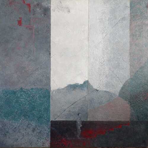 l'île by J-Claude Bernard, 油畫 for Sale on Singulart