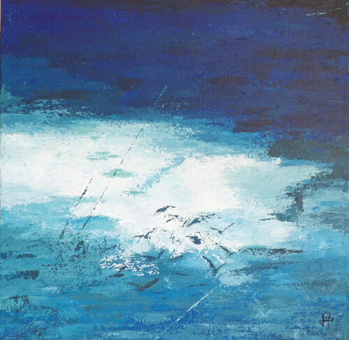 Jeux d'oiseaux par J-Claude Bernard, Peinture en vente sur Singulart