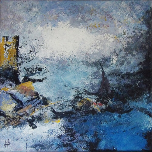 L'entrée de la passe van J-Claude Bernard, Schilderij te koop op Singulart