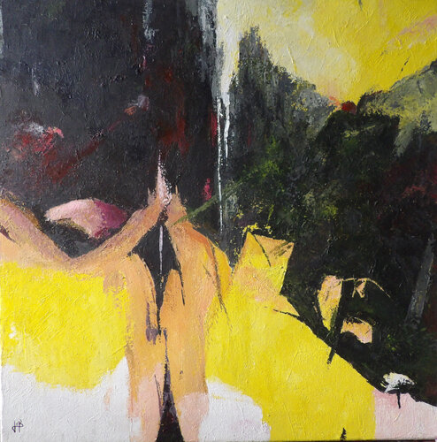 Paysage contrasté van J-Claude Bernard, Schilderij te koop op Singulart